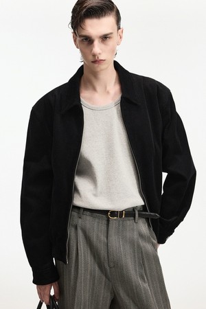 Corduroy Swing-Top (Black) TNJU6F102BK
