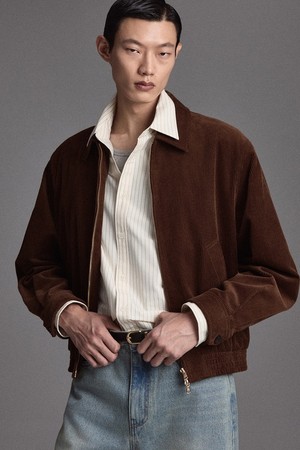 Corduroy Swing-Top (Brown) TNJU6F102W2