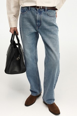 Lot.872 Straight Denim Pants (Washed Blue) TNPA6F109B2