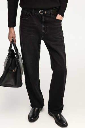 Lot.872 Straight Denim Pants (Black) TNPA6F109BK