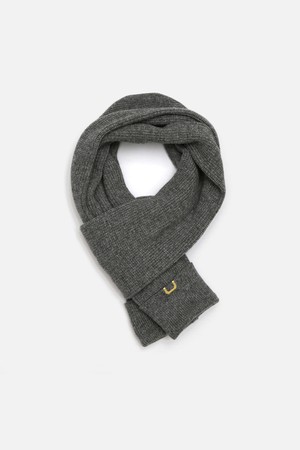 SLEEVE MUFFLER / LAMBS WOOL / HT GREY