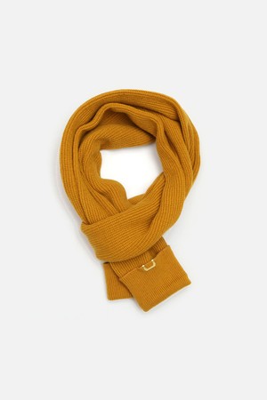 SLEEVE MUFFLER / LAMBS WOOL / PS MUSTARD