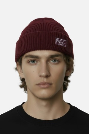 겨울 숏비니 BEANIE / MONK FIT / WINE