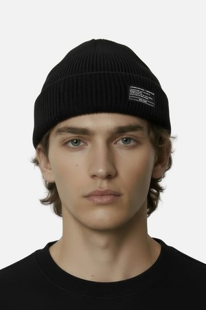 겨울 숏비니 BEANIE / MONK FIT / BLACK