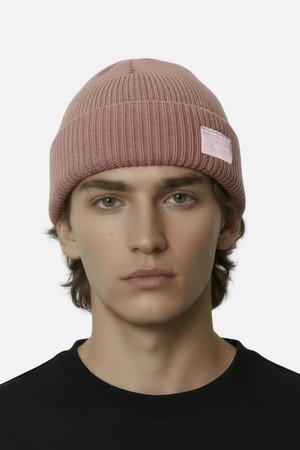 겨울 숏비니 BEANIE / MONK FIT / PINK