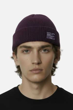 겨울 숏비니 BEANIE / MONK FIT / PURPLE