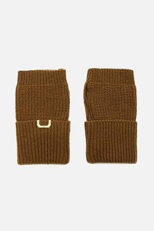 겨울 램스울 핸드 워머 SLEEVE WARMER / LAMBS WOOL / GOLD OLIVE