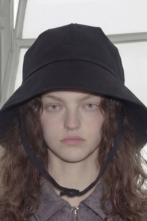 탈부착 스트랩 코튼 버킷햇 STRAP BUCKET / D BIO / BLACK