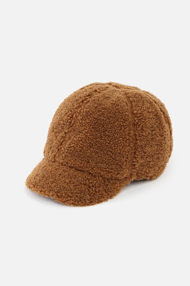 UNDERCONTROL STUDIO - 모자 - SHORT VISOR BALL CAP / POODLE / CARAMEL