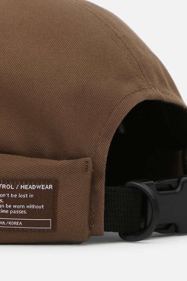 UNDERCONTROL - 모자 - MOLD CAP / TWILL COTTON / D BROWN