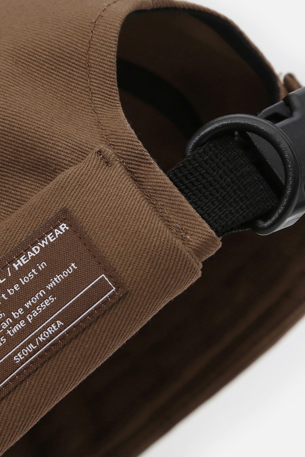 UNDERCONTROL - 모자 - MOLD CAP / TWILL COTTON / D BROWN