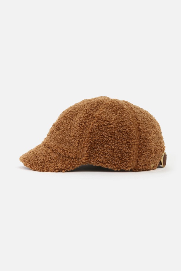 UNDERCONTROL STUDIO - 모자 - SHORT VISOR BALL CAP / POODLE / CARAMEL