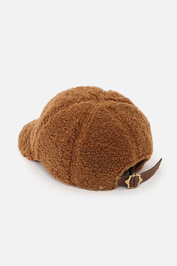 UNDERCONTROL STUDIO - 모자 - SHORT VISOR BALL CAP / POODLE / CARAMEL