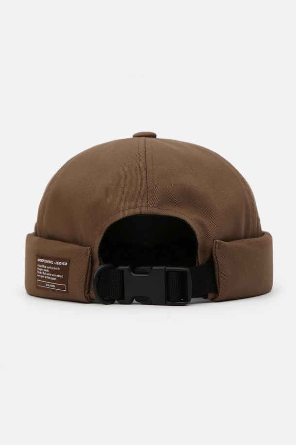 UNDERCONTROL - 모자 - MOLD CAP / TWILL COTTON / D BROWN