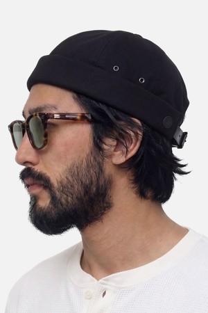 빈티지 코튼 브림리스캡 MOLD CAP / VNTG / BLACK