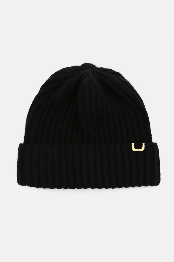 UNDERCONTROL STUDIO - 모자 - MOUNTAIN BEANIE / CASHMERE / M BLACK