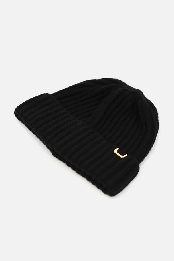 UNDERCONTROL STUDIO - 모자 - MOUNTAIN BEANIE / CASHMERE / M BLACK