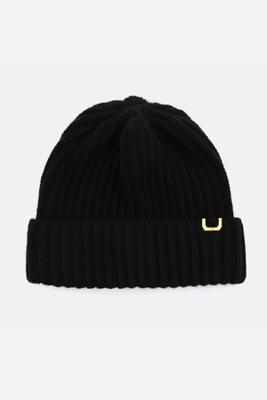 MOUNTAIN BEANIE / CASHMERE / M BLACK