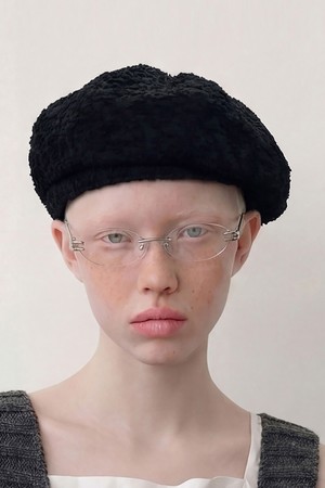 가을 베레모 BREAD BERET / ROUGH TX / M BLACK