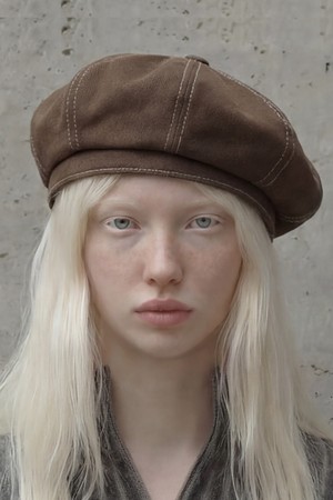 가을 베레모 BREAD BERET / HT / W BROWN