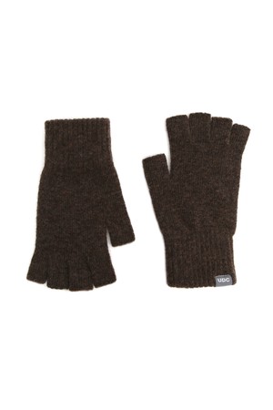 FINGERLESS / UDC / MELANGE / WOOD BROWN