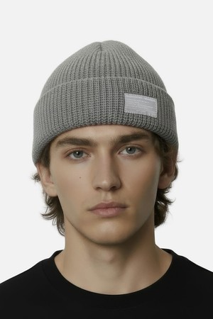 겨울 숏비니 BEANIE / MONK FIT / REFLECT / P GREY
