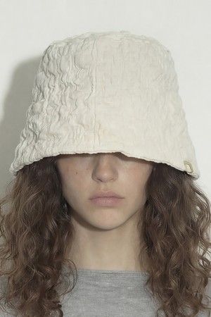 버블 패턴 코튼 버킷햇 STAND BUCKET / BUBBLE / MILK