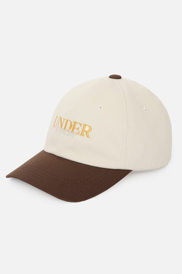 UNDERCONTROL - 모자 - ATHLETIC / AUTHENTIC B B / IVORY BROWN