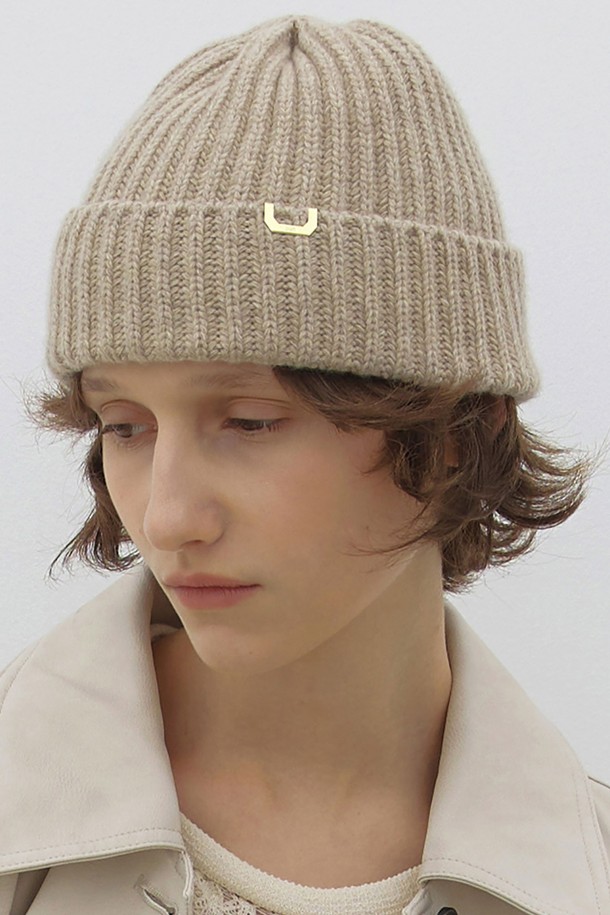 UNDERCONTROL STUDIO - 모자 - MOUNTAIN BEANIE / CASHMERE / D LINEN