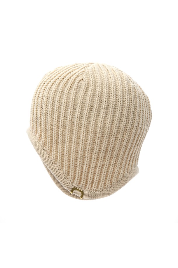 UNDERCONTROL STUDIO - 모자 - EAR FLAP BEANIE / SOLID A / CREAM