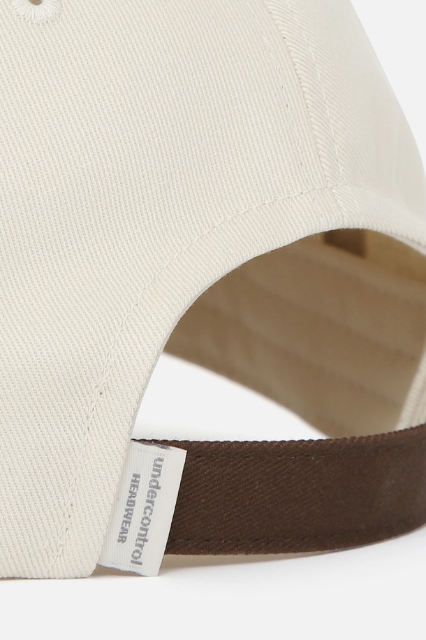 UNDERCONTROL - 모자 - ATHLETIC / AUTHENTIC B B / IVORY BROWN