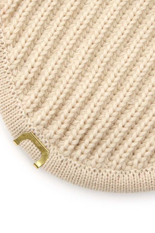 UNDERCONTROL STUDIO - 모자 - EAR FLAP BEANIE / SOLID A / CREAM