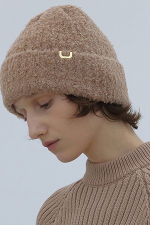 FOG BEANIE / MELANGE WOOL / BEIGE MIX