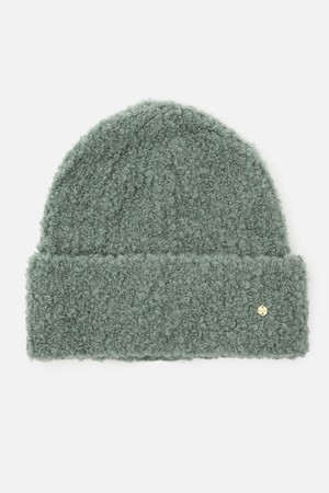 부클 겨울 비니 FLUFFY BEANIE / MOHAIR BOUCLE / SAGE GREEN