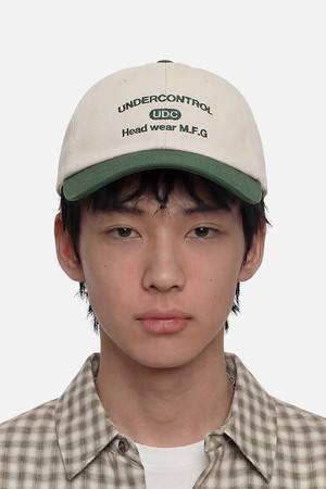 코튼 로고 볼캡 COLLEGE CREW / AUTHENTIC B B / GREEN