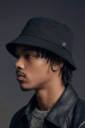 사계절 빅사이즈 오버핏 코튼 버킷햇 남녀공용 벙거지 모자 UC / OVER FIT BUCKET / BK