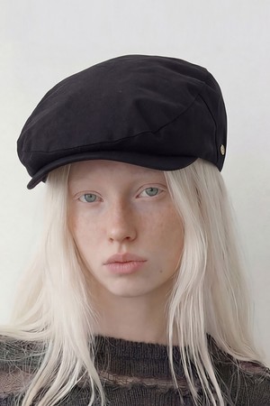 코튼 클래식 헌팅캡 DRIVE HUNTING / FLAT BIO / BLACK