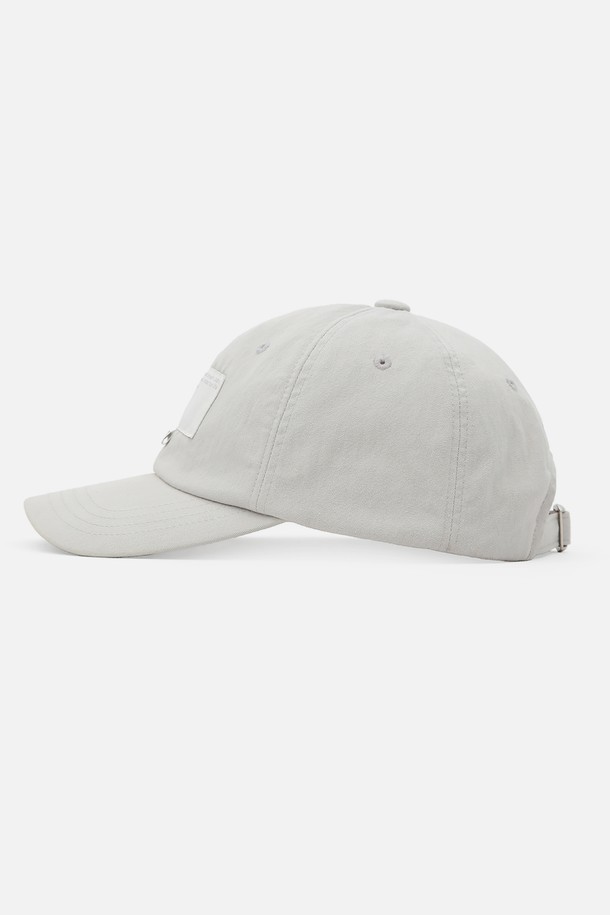 UNDERCONTROL STUDIO - 모자 - BALL CAP / S LABEL / WASHED GREY