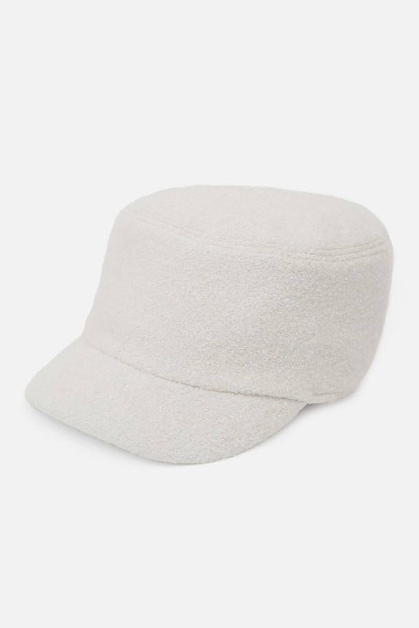 UNDERCONTROL STUDIO - 모자 - UNIFORM CAP / BOUCLE / CREAM