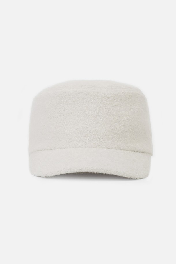 UNDERCONTROL STUDIO - 모자 - UNIFORM CAP / BOUCLE / CREAM