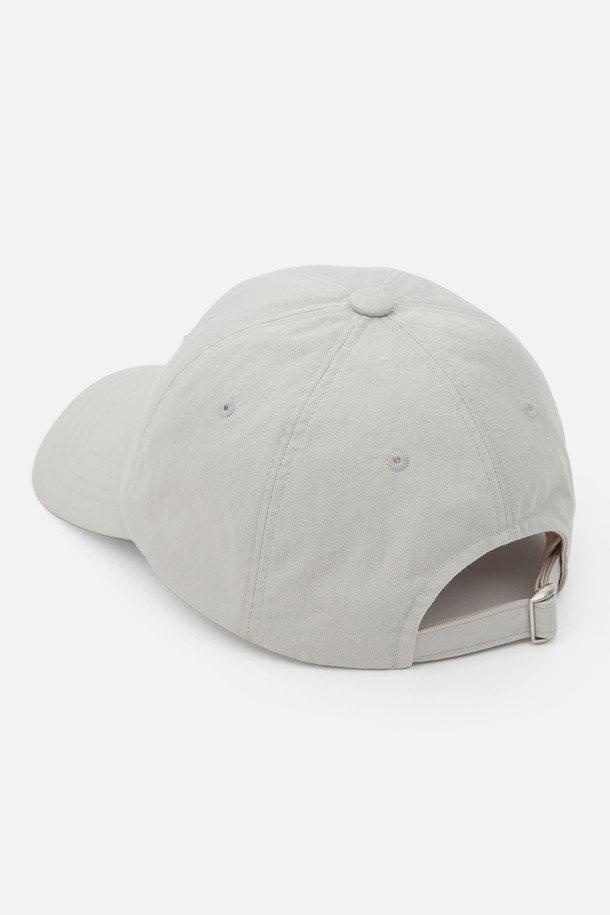 UNDERCONTROL STUDIO - 모자 - BALL CAP / S LABEL / WASHED GREY