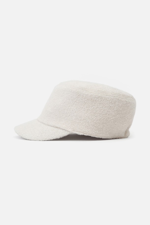 UNDERCONTROL STUDIO - 모자 - UNIFORM CAP / BOUCLE / CREAM