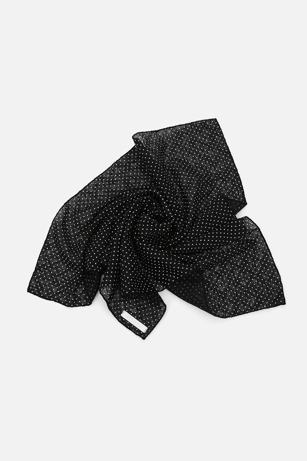 UNDERCONTROL STUDIO - 스카프/머플러 - BANDANA SCARF / DOT / BLACK