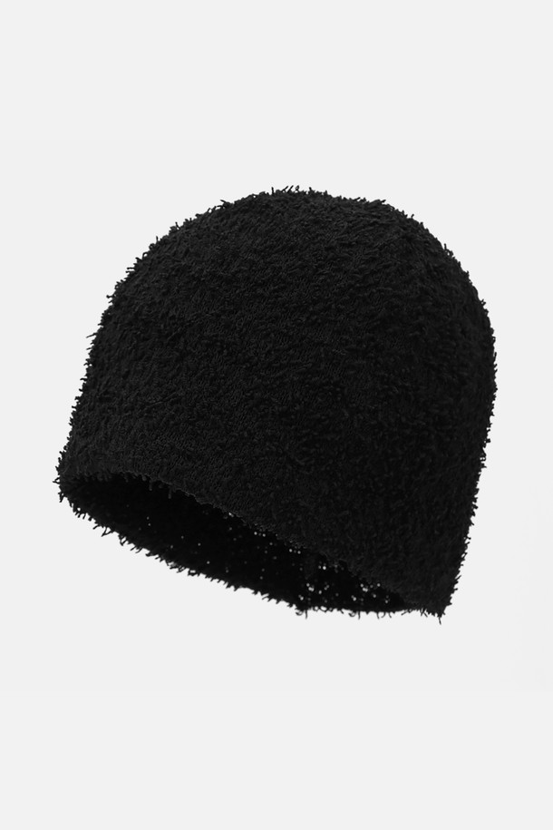 UNDERCONTROL STUDIO - 모자 - FUZZY BEANIE / COOL BOUCLE / BLACK