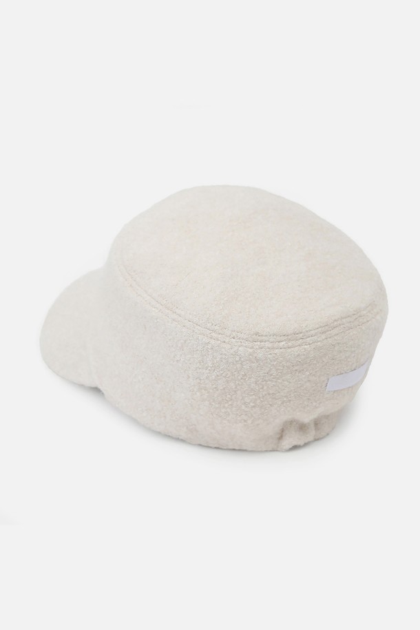 UNDERCONTROL STUDIO - 모자 - UNIFORM CAP / BOUCLE / CREAM