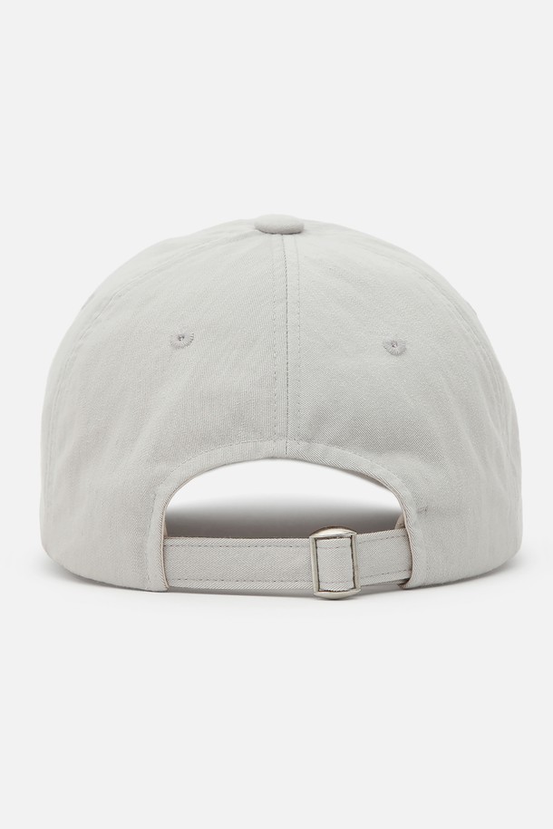 UNDERCONTROL STUDIO - 모자 - BALL CAP / S LABEL / WASHED GREY