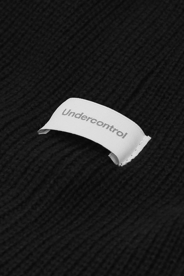 UNDERCONTROL - 모자 - BEANIE / UC / LOW / BK