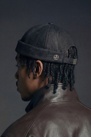 빅사이즈 오버핏 데님 브림리스캡 UC / OVER FIT BRIMLESS / DENIM BK