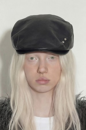 가을 가죽 헌팅캡 DRIVE HUNTING / TRIPLE R STUD / V LEATHER