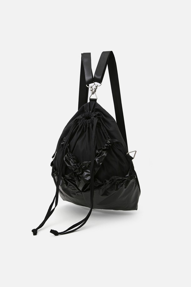 UNDERCONTROL STUDIO - 숄더백 - 2WAY LAYERED CABBAGE BAG / BLACK METAL LAYER